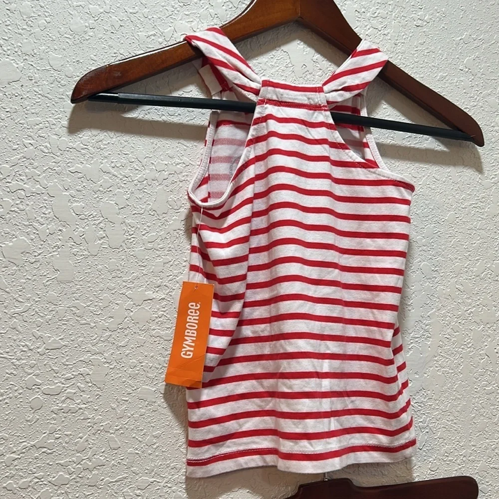Janie and jack & Gymboree Girls set size 4 GUC red and blue colors